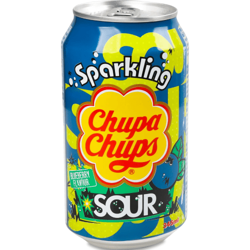 Chupa Chups Напій газований Sour Bluebbery 345ml