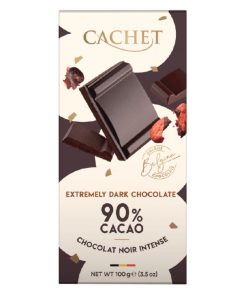 Cachet Шоколад чорний Extremely Dark (90% cacao) 100g