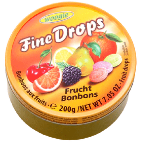 Woogie Льодяники з фруктовим міксом 200g