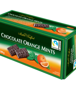 Maitre Troffout Шоколад чорний Orange & Mints (Апельсин та Мʼята) 200g