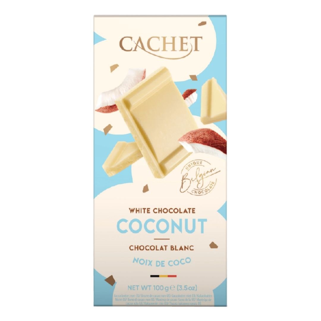 Cachet Шоколад білий Coconut White 100g