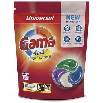 Gama Капсули для прання Універсальні 4in1 Universal 60WA 1320g