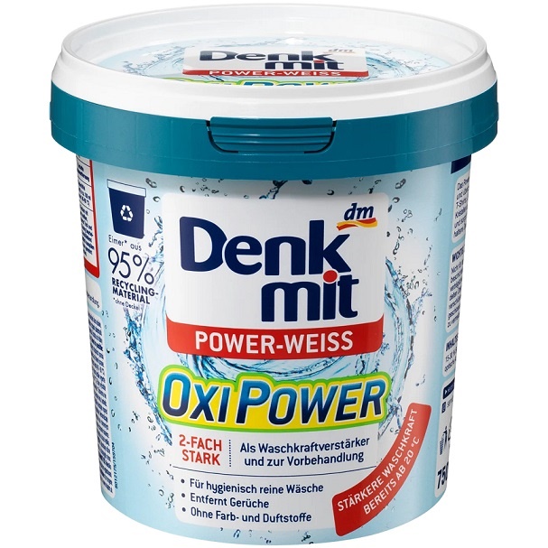 DM Засіб для видалення плям Oxi Power Weiß 750g