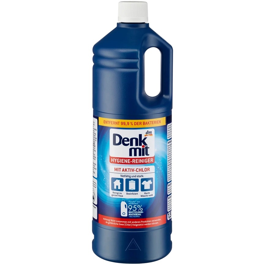 DM Гігієнічний засіб для дезінфекції Hygienereiniger mit Aktiv-Chlor 1.5L