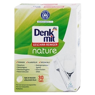DM Таблетки для посудомийної машини Geschirr-Reiniger Nature 30 tabs 577g