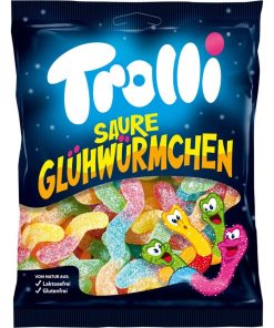 Trolli Цукерки желейні Saure Gluhwurmchen 150g