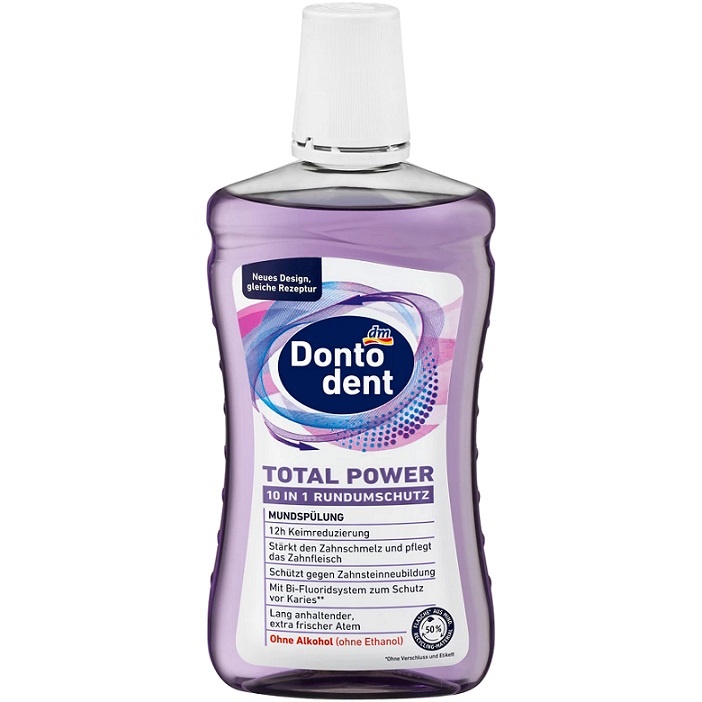 DM Ополіскувач для рота Dontodent Total Power 500ml