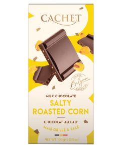 Cachet Шоколад молочний Salty Roasted Corn (31% cacao) 100g