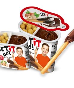 Let It Go Палички + Шоколадна Паста Hazelnut 50g