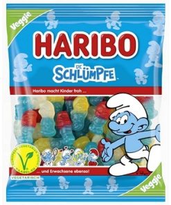 Haribo Цукерки Желейки Schlumpfe 175g