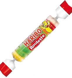 Haribo Цукерки Желейні Roulette 25g