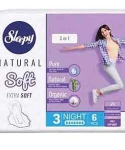 Sleepy Прокладки гігієнічі Soft Night-3 (320мм) 6шт.