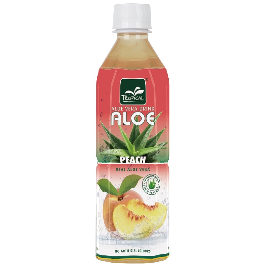 Tropical Напій Aloe Vera Peach (Персик) 500ml