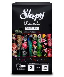 Sleepy Прокладки щоденні Black Long-2 (280мм) 32шт