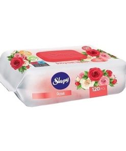 Sleepy Серветки вологі Rose 120шт