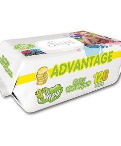 Sleepy Серветки вологі Advantage 120шт