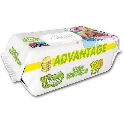 Sleepy Серветки вологі Advantage 120шт