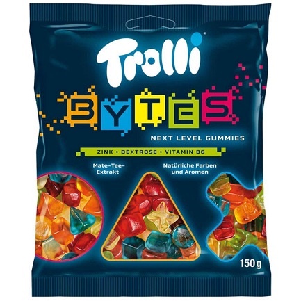 Trolli Цукерки желейні Bytes 150g