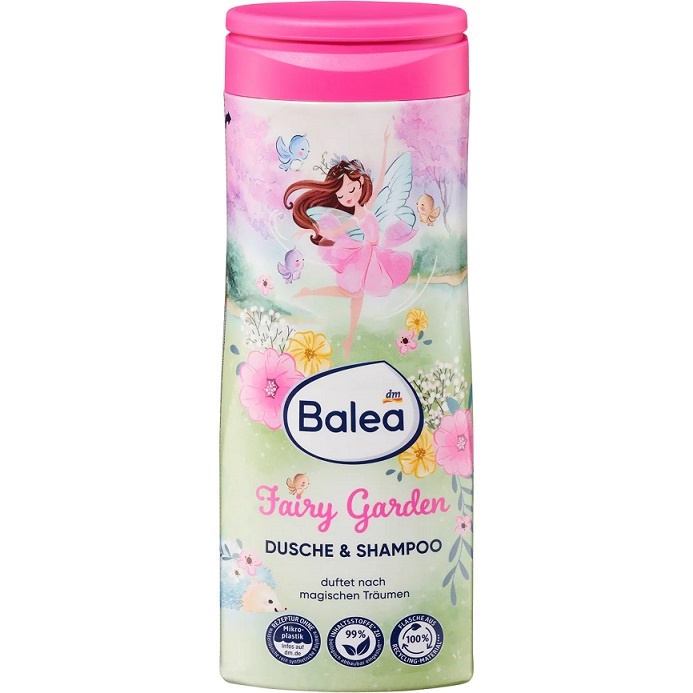 Balea Гель для душа і Шампунь дитячій Fairy Garden 300ml