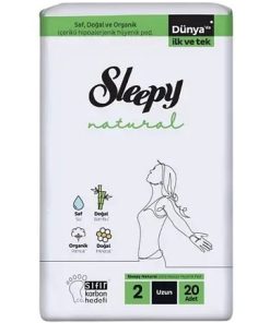 Sleepy Прокладки щоденні Natural Long-2 (280мм) 32шт