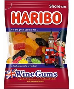 Haribo Цукерки Желейні Wine Gums 175g