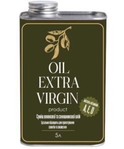 Oil Extra Virgin Олія купажована (суміш соняшникової та оливкової) - 5 L