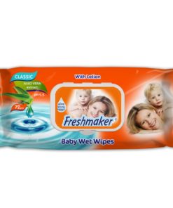 Freshmaker Серветки дитячі вологі Baby Classic 72шт.
