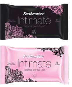 Freshmaker Серветки вологі Intimate 20шт