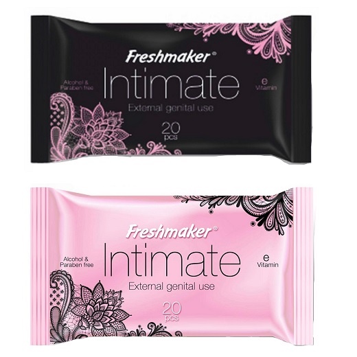 Freshmaker Серветки вологі Intimate 20шт