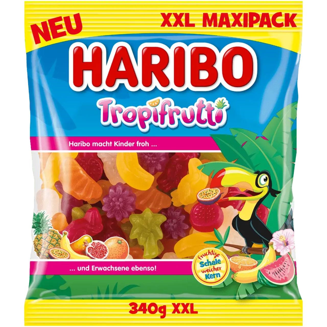 Haribo Цукерки Желейки Tropifrutti XXL 340g