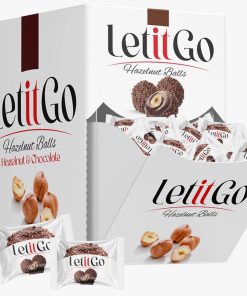 Let It Go Цукерки шоколадні Huzelnut&Chocolate 500g