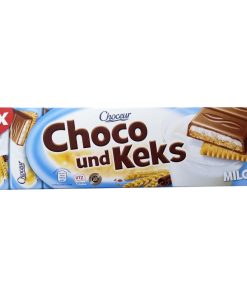 Choceur Шоколад молочний Choco und Keks Milch 300g