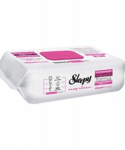 Sleepy Серветки для побутового прибирання Easy Clean Lilium Bouquet (100 шт в упаковці)