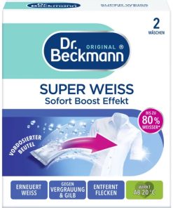 Dr. Beckmann Відбілювач Super Weiss 2x40g. 80g