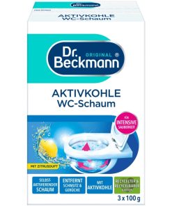 Dr. Beckmann Засіб для чищення унітазу Aktivkohle WC-Schaum 3x100g 300g