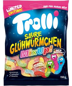 Trolli Цукерки желейні Gluhwurmchen MixUp 150g