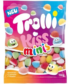 Trolli Цукерки желейні Kiss Minis 150g