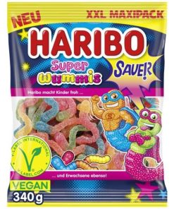 Haribo Цукерки Желейки Super Wummis XXL 340g