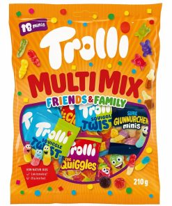 Trolli  Цукерки желейні Multi Mix Friends & Family (BOX) 210g