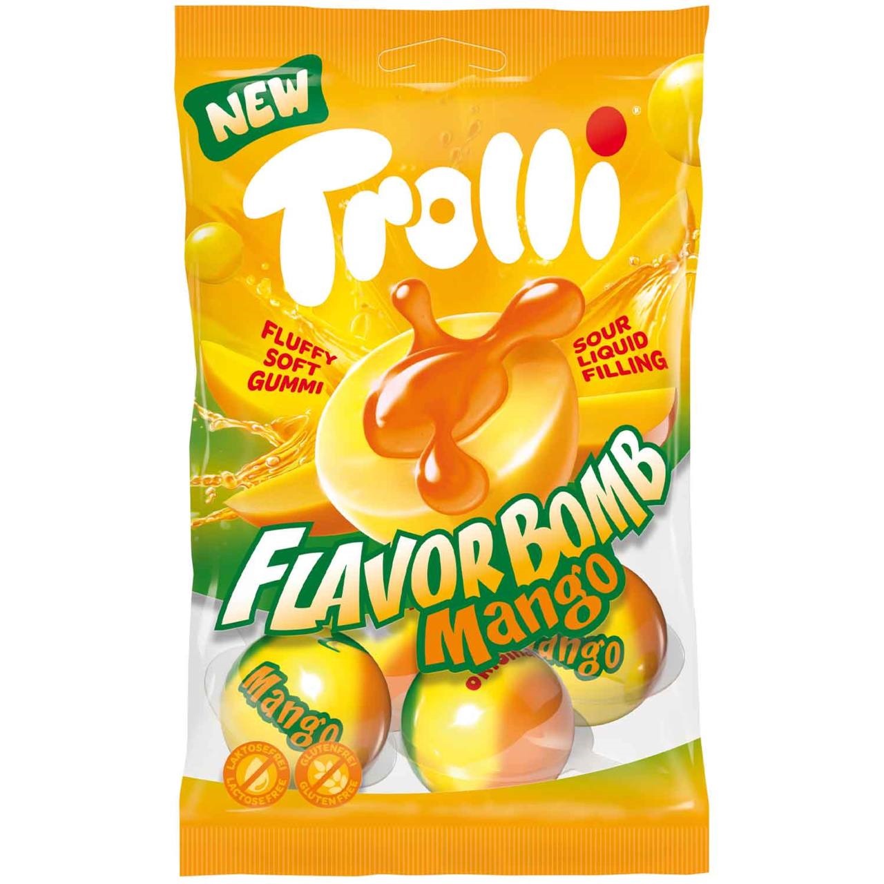 Trolli Цукерки желейні Flavor Bomb Mango 75g