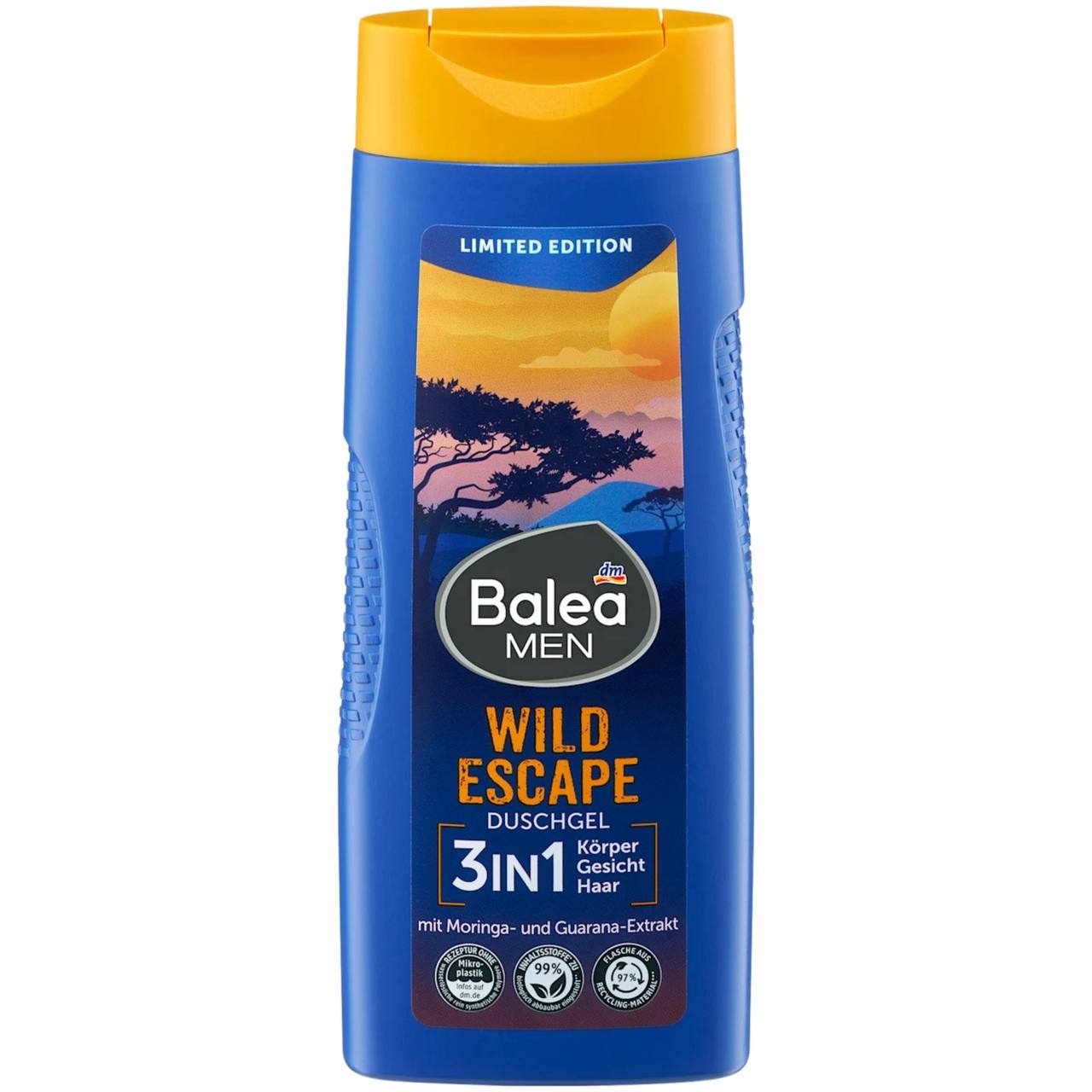 Balea MEN Гель для душу Wild Escape, 3 in 1 - 300ml