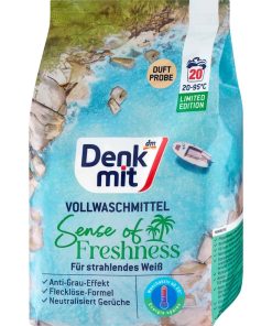 DM Порошок для прання Vollwaschmittel Pulver Sense of Freshness, 20 WA 1,3kg