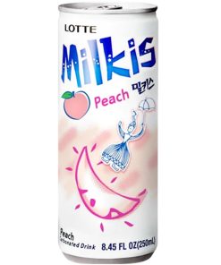 LOTTE Напій газований Milkis Peach Flavor (Персик) 250ml