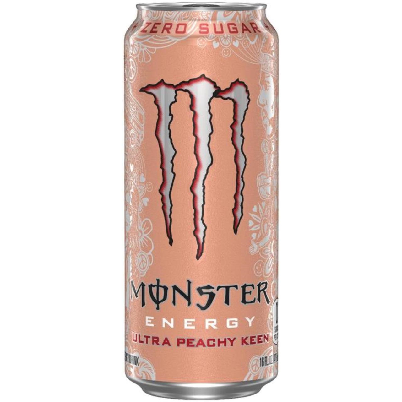 Monster Напій енергетичний Ultra Peachy Keen (Zero Sugar) 500ml