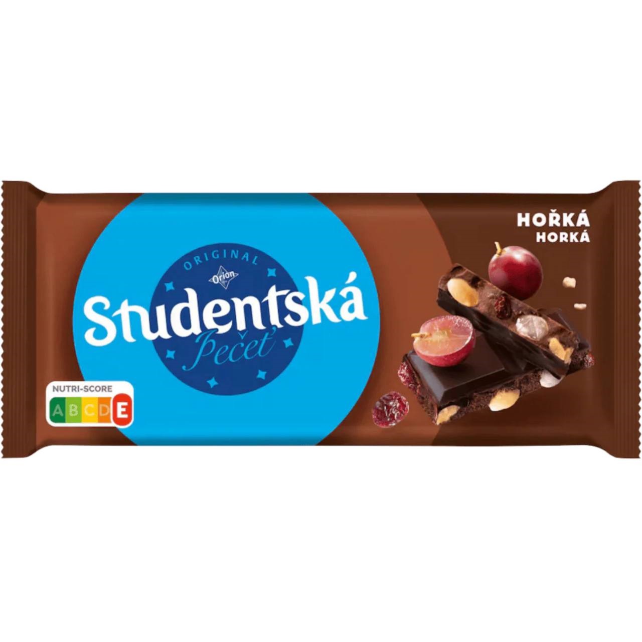 Studentska Шоколад чорний Horka 170g