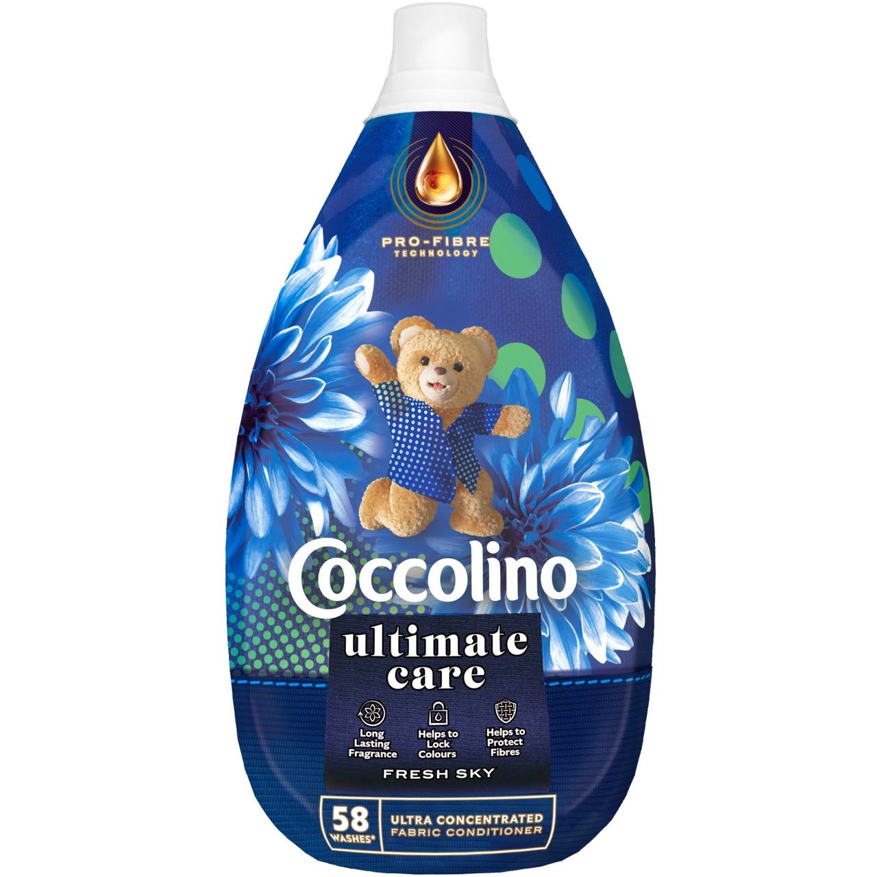Coccolino Ополіскувач для білизни Fresh Sky 58 WA 870ml