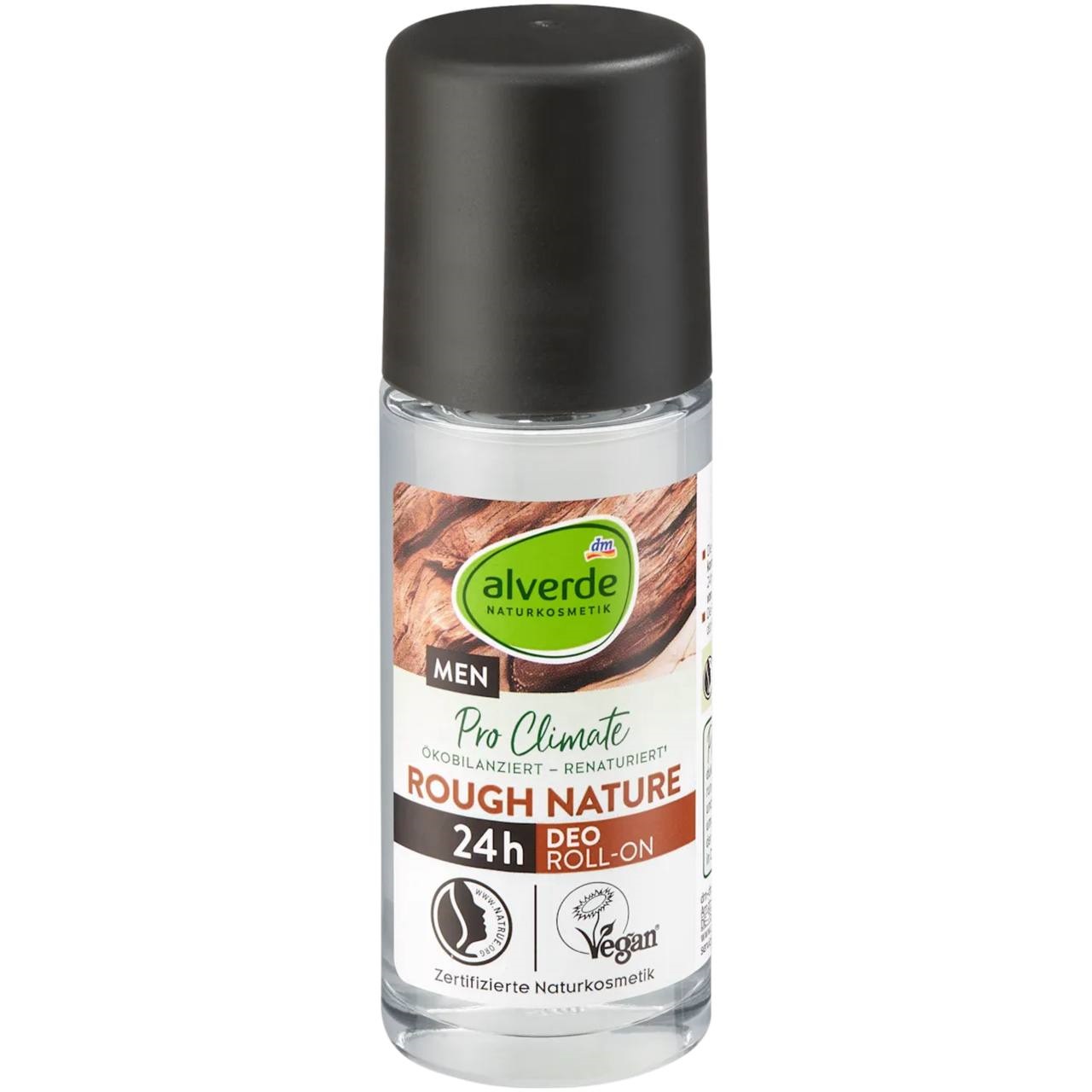 Alverde Дезодорант Deo Roll-on Rough Nature 50ml