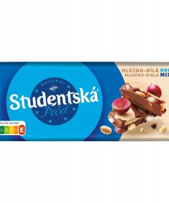 Studentska Шоколад Duo Mix Biala-Mlecna 170g