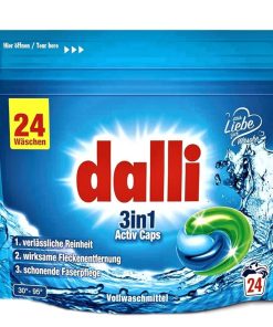 Dalli Капсули для прання 3 in 1 Vollwashmittel 24 WA 645.6g