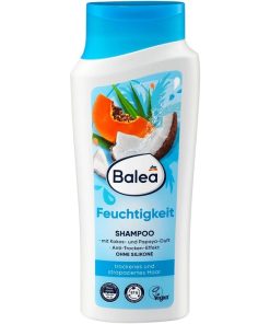 Balea Шампунь Feuchtigkeit mit Kokos und Papaya-Duft 300ml